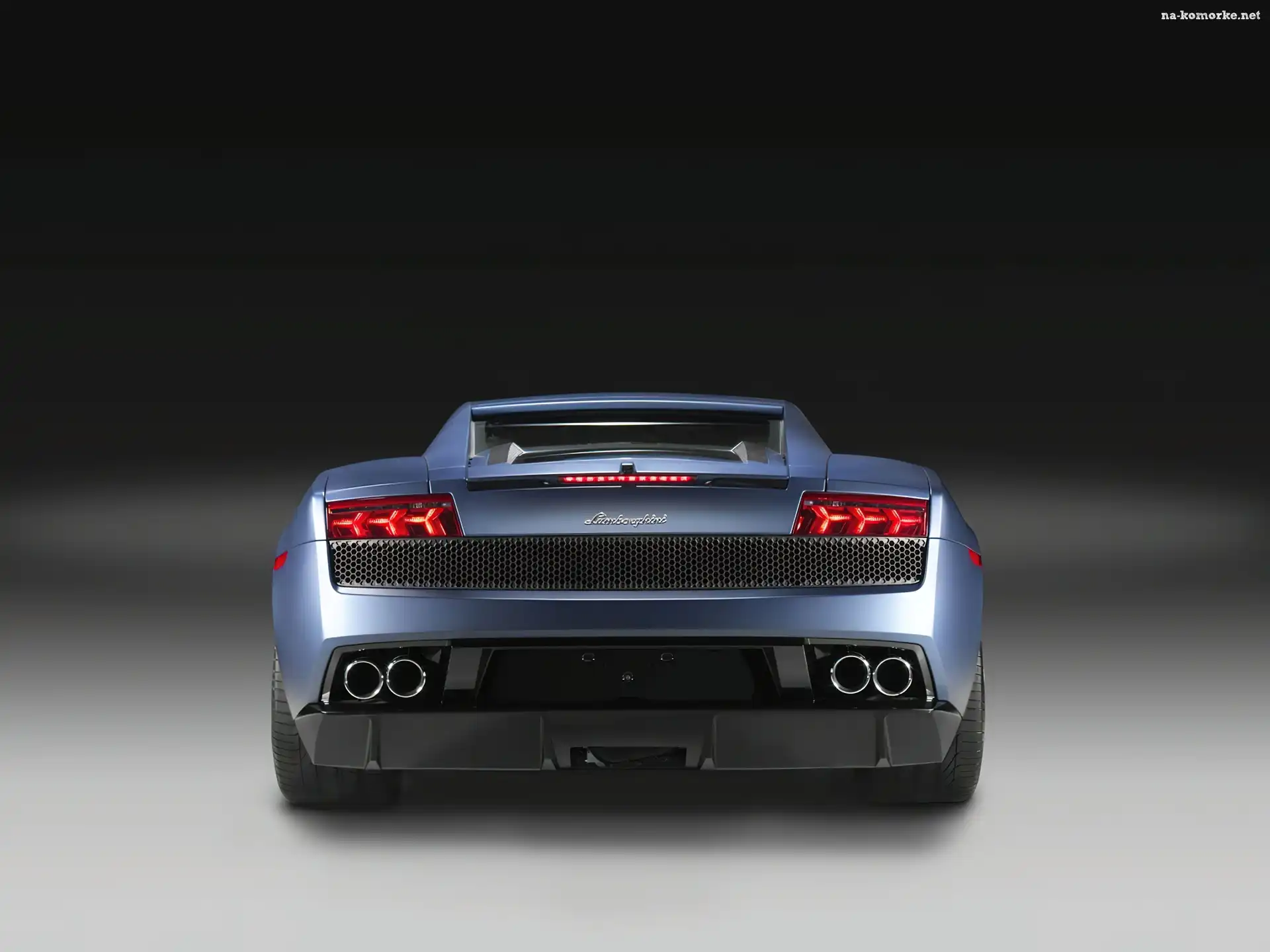 Wydechowe, Tył, Lamborghini Gallardo, Cztery, Rury