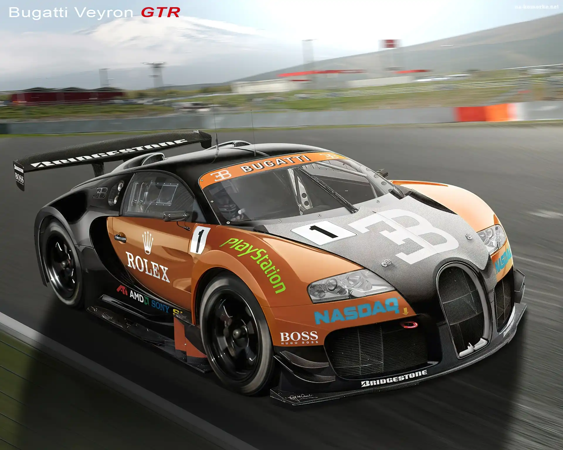 Wyścigowy, Na torze, Veyron, GTR