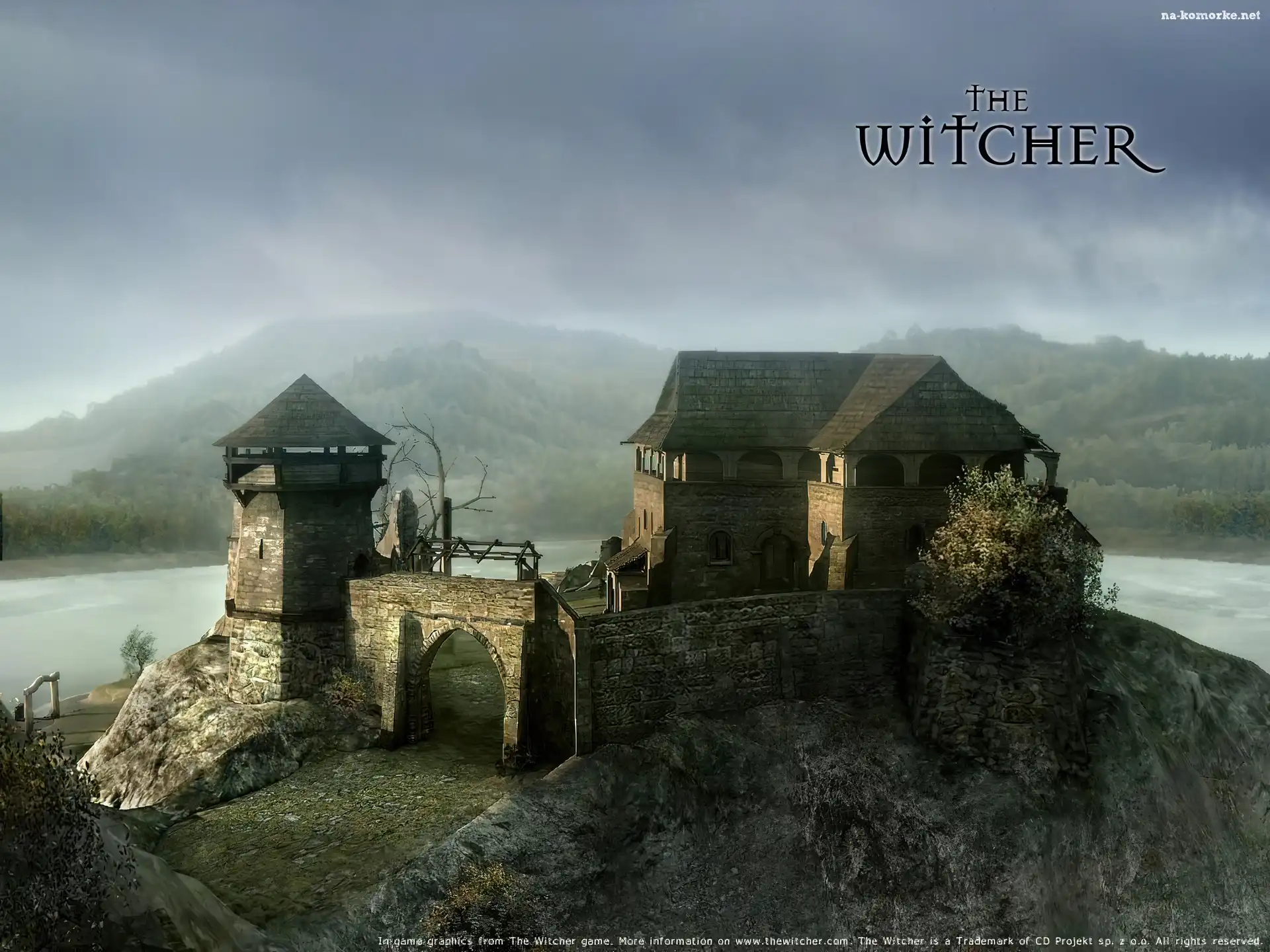 wzgórze, twierdza, The Witcher