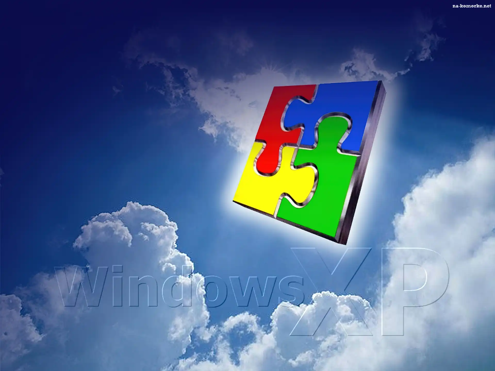 Xp, Operacyjny, System, Chmury, Windows, Układanka