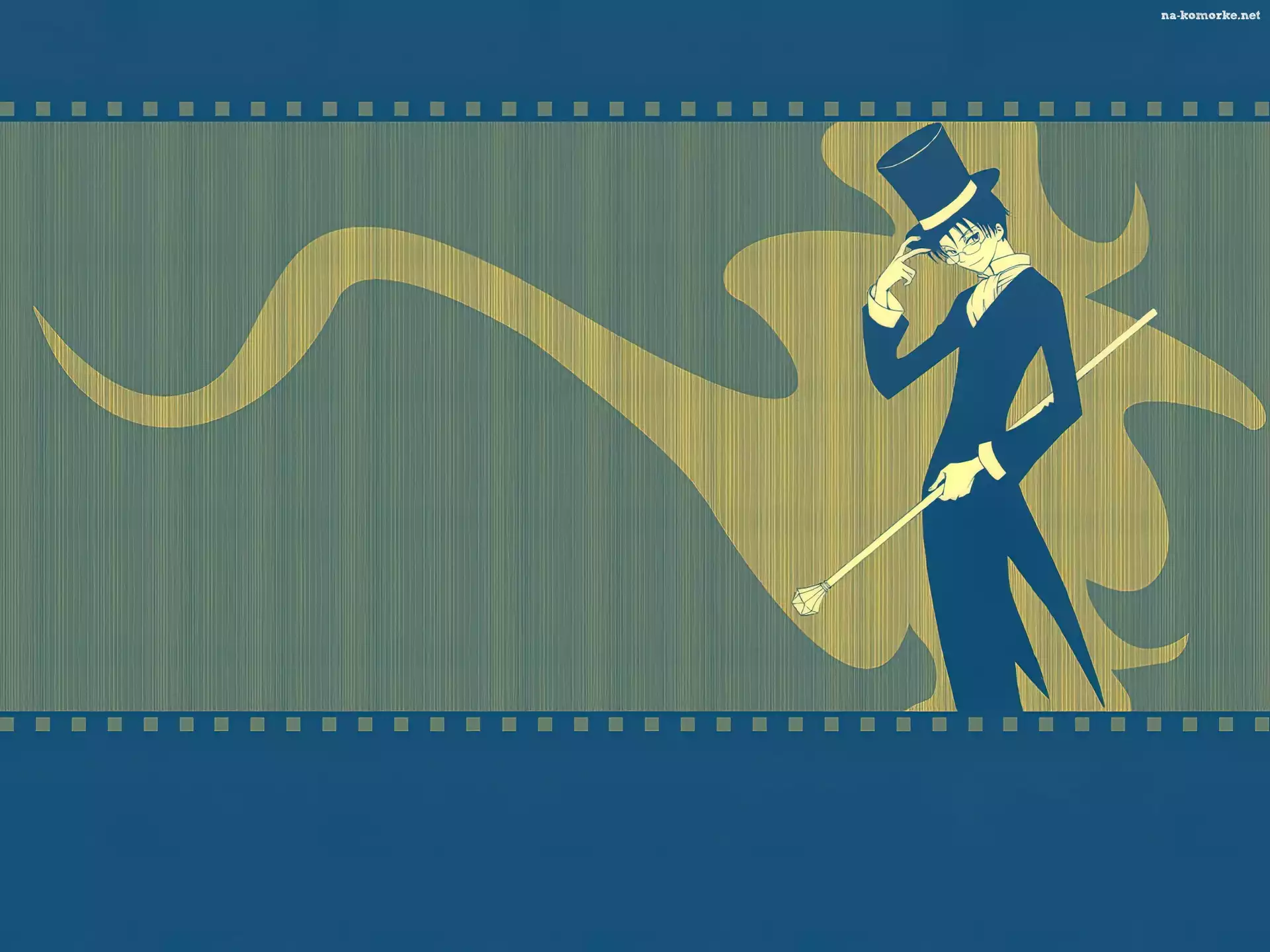 Xxxholic, kapelusz, postać, laska