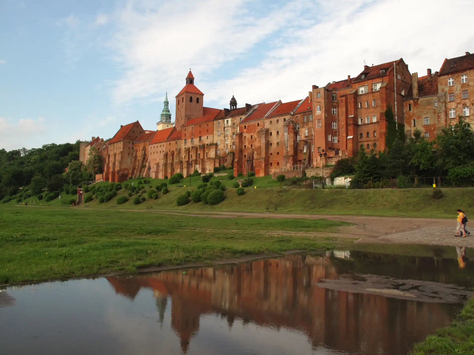 Zabytki, Miejsca, Grudziądz, Błonia Wiślane, Spichrza