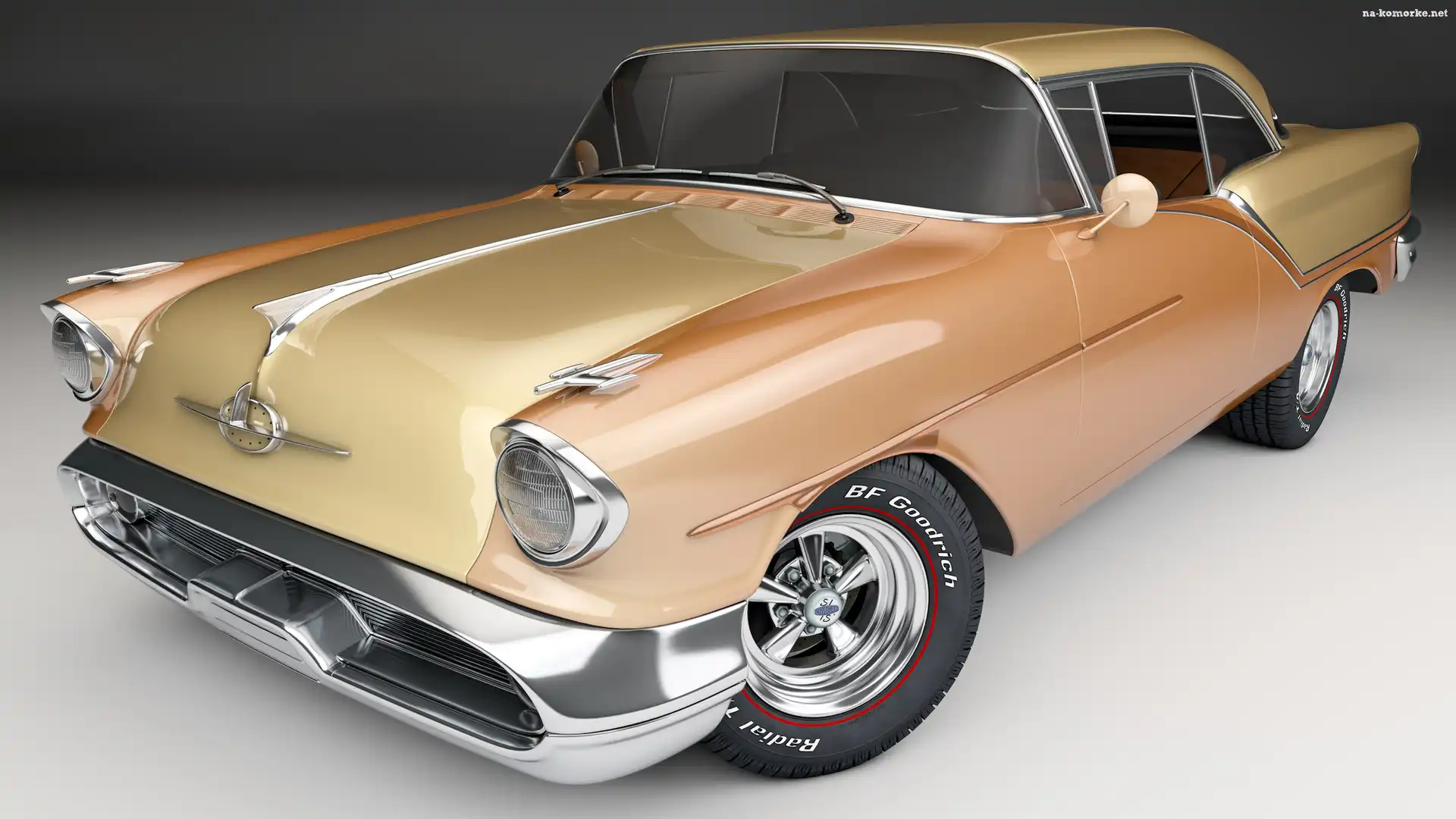 Zabytkowy, Oldsmobile 88 Coupe, 1957