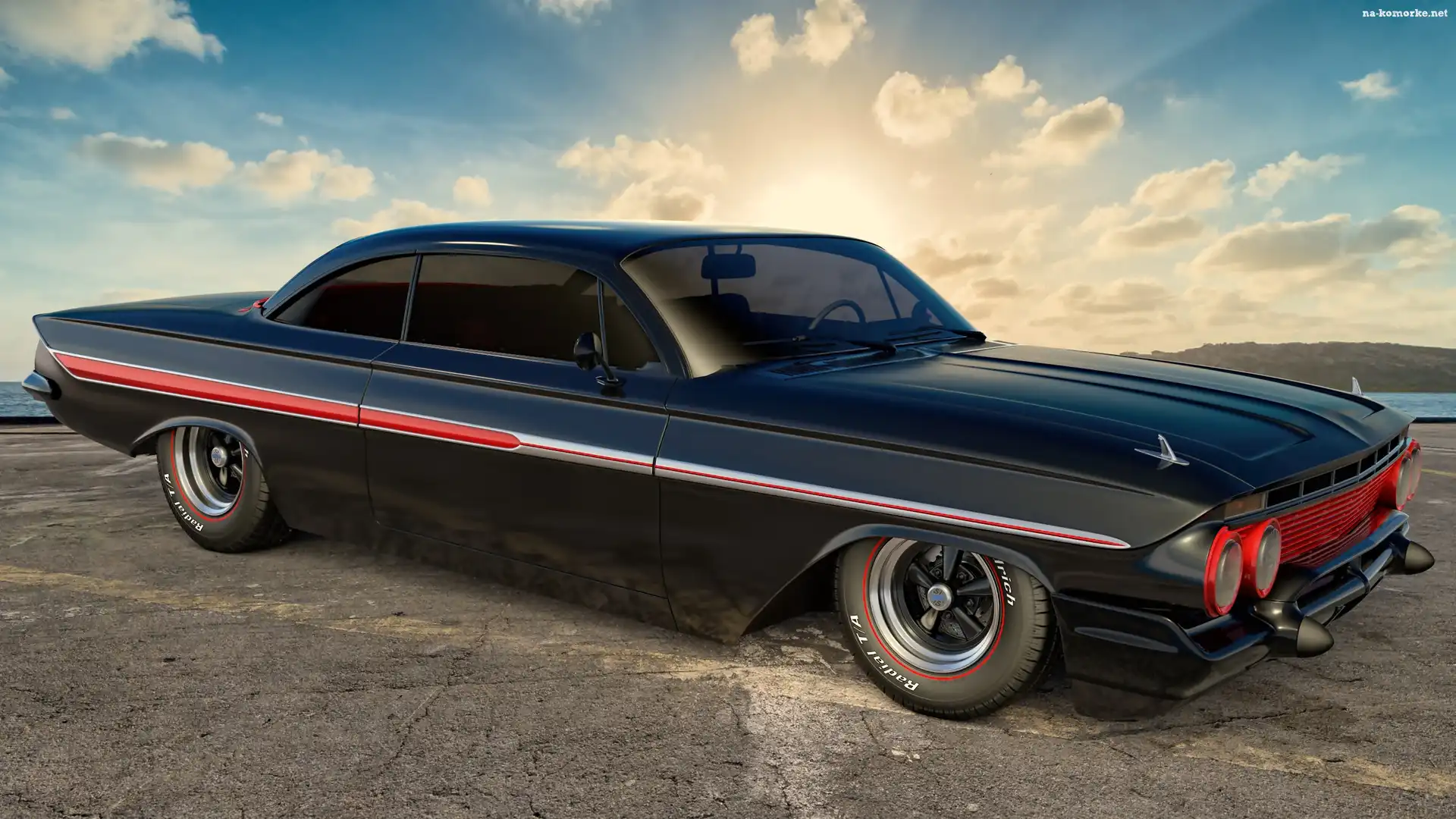 Zabytkowy, Chevrolet Impala Coupe, 1961