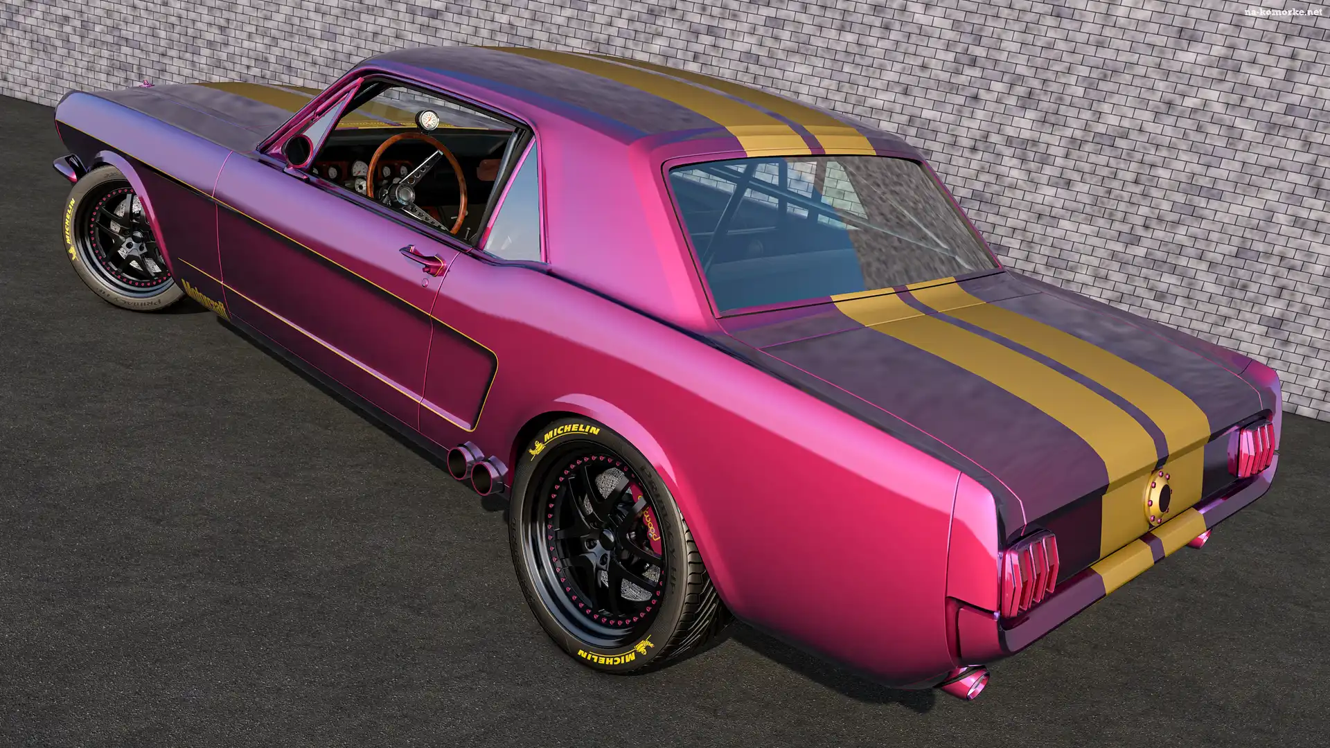Zabytkowy, Ford Mustang GT Coupe, 1965