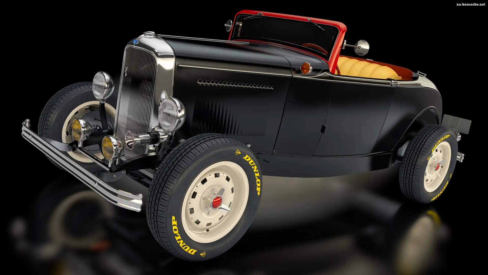 Zabytkowy, Ford Coupe Deluxe, 1932