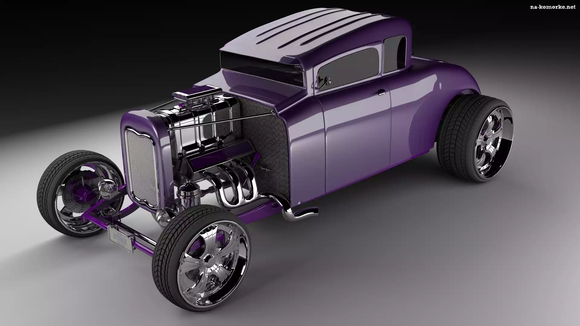 Zabytkowy, Hot Rod, Ford, 1932