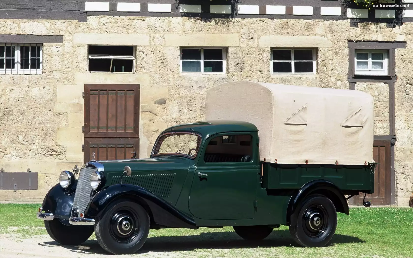 Zabytkowy, Pickup, Mercedes, Benz