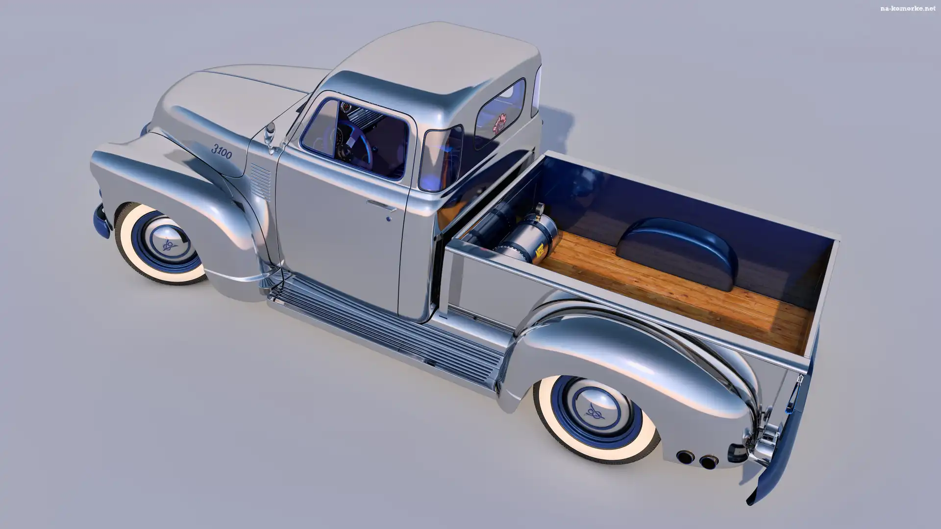 Zabytkowy, Chevrolet 3100 Pickup, 1954