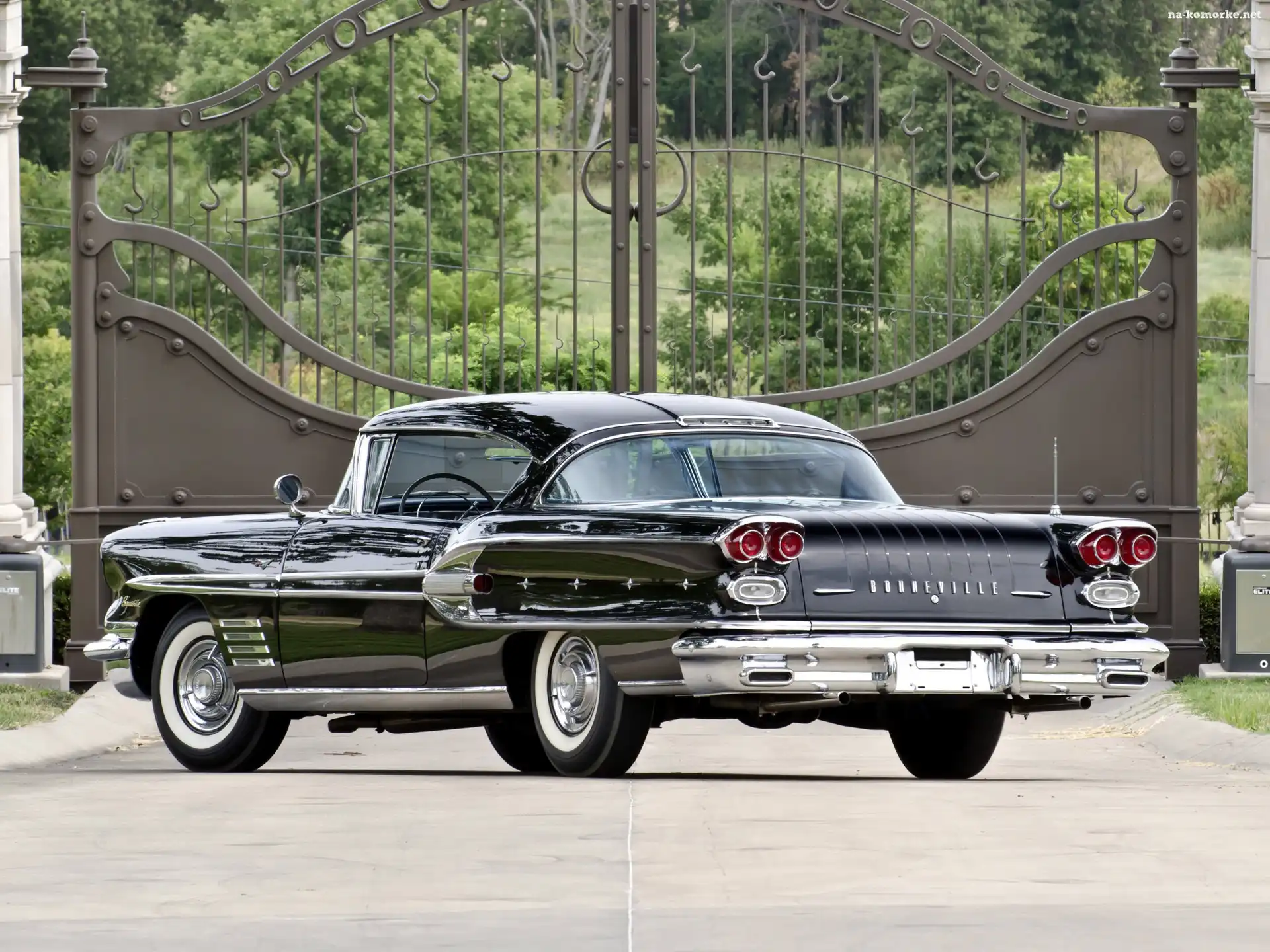 Zabytkowy, 1958, Pontiac, Bonneville