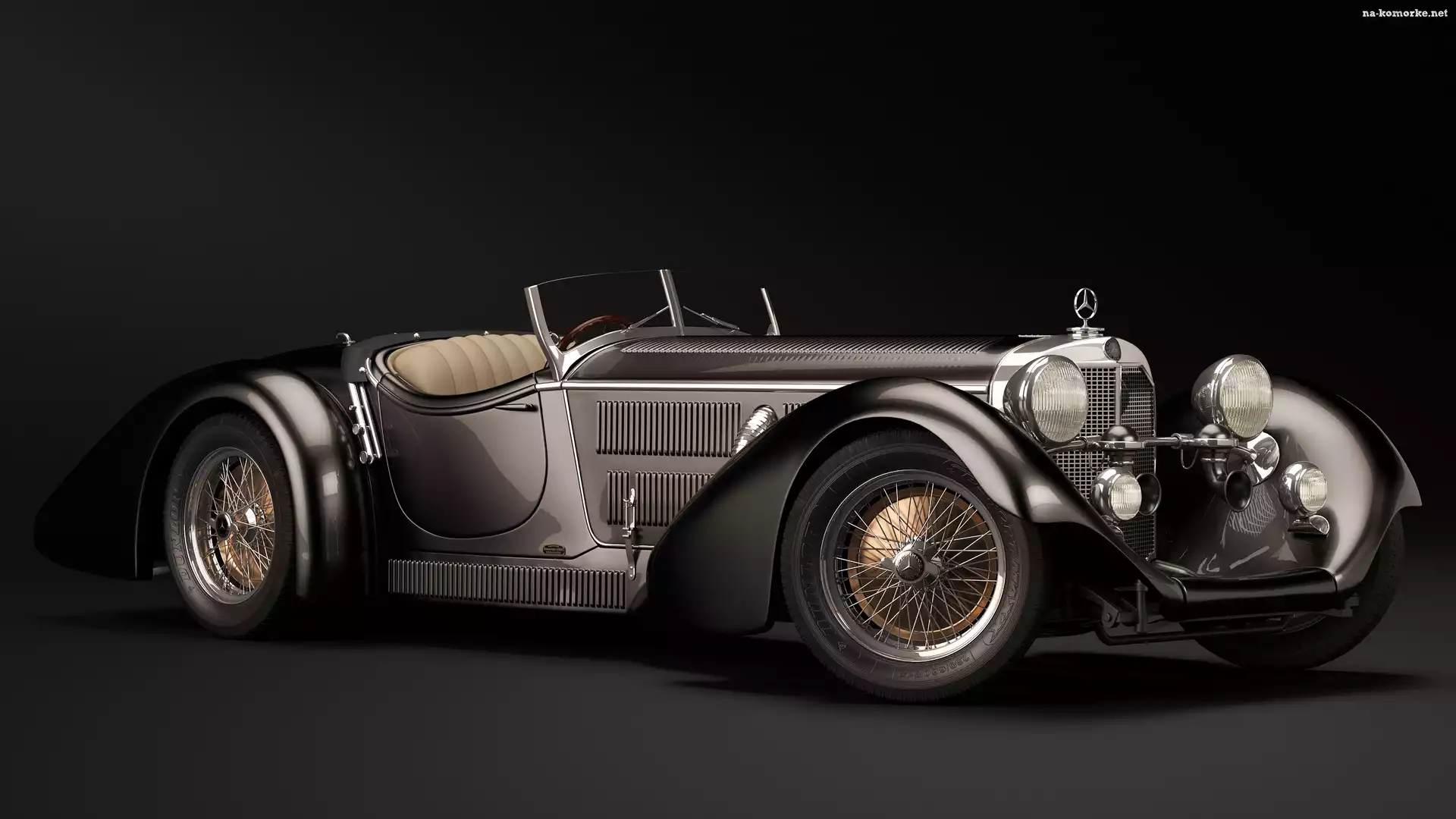 Zabytkowy, Mercedes-Benz SS Roadster, 1930