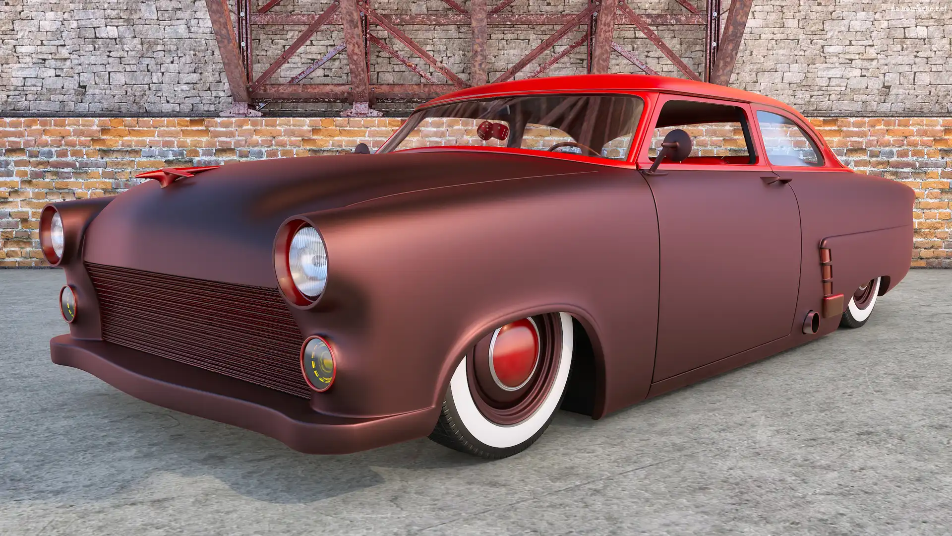 Zabytkowy, Ford Mainline Sedan, 1952