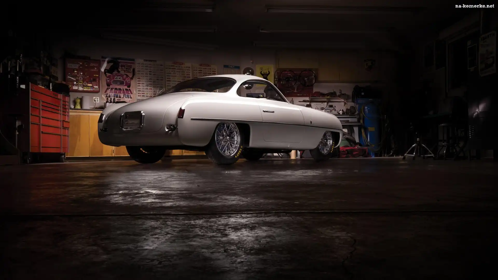 Zabytkowy, 1953, Abarth 1100 Sport, Ghia