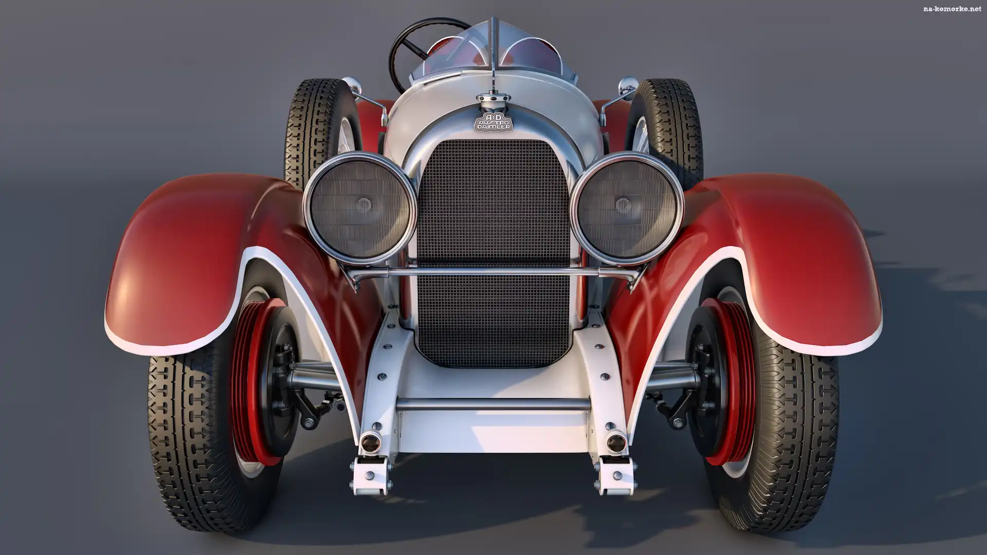 Zabytkowy, Przód, Austro Daimler Torpedo, 1929
