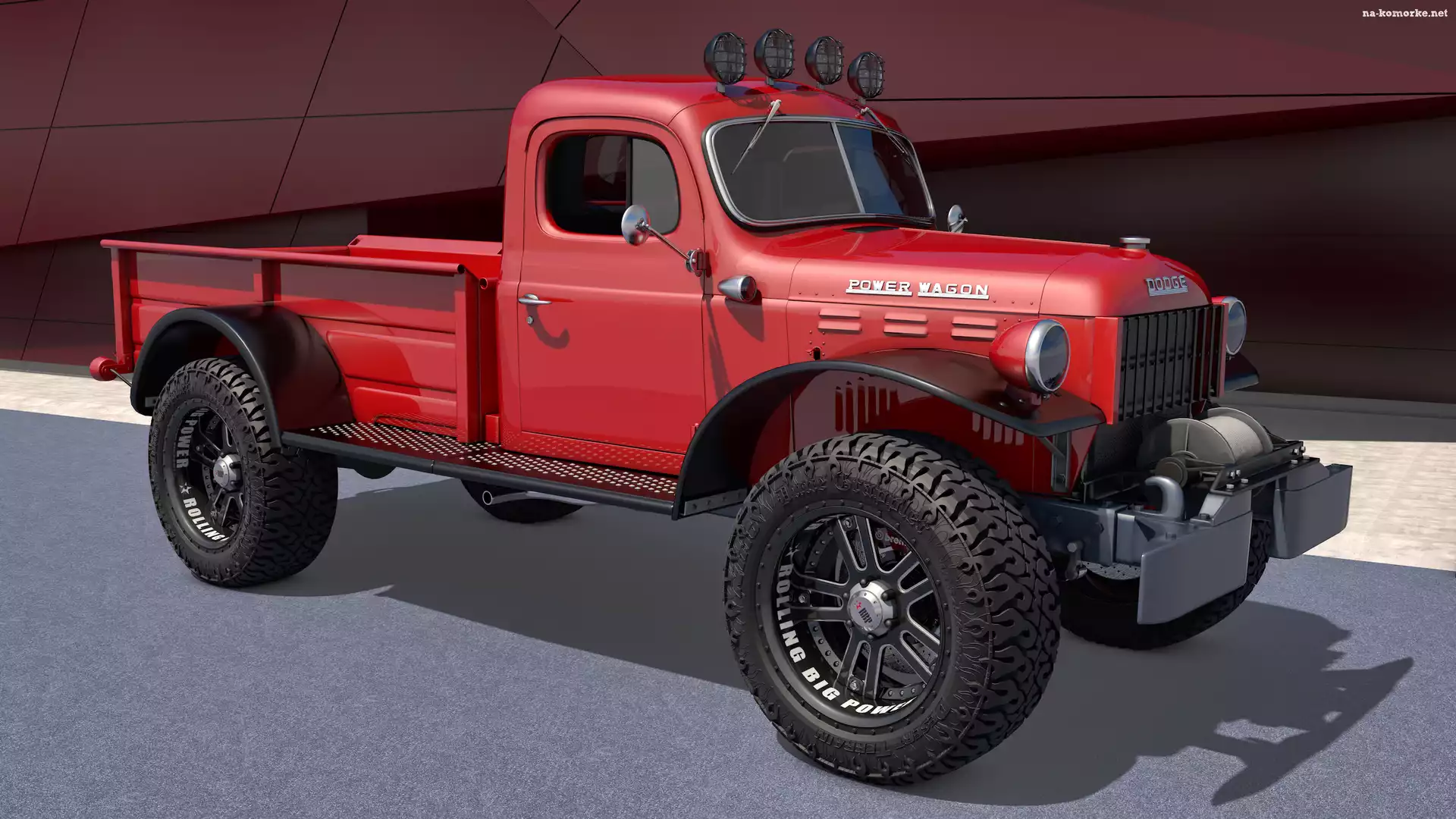 Zabytkowy, Dodge Power Wagon, 1946