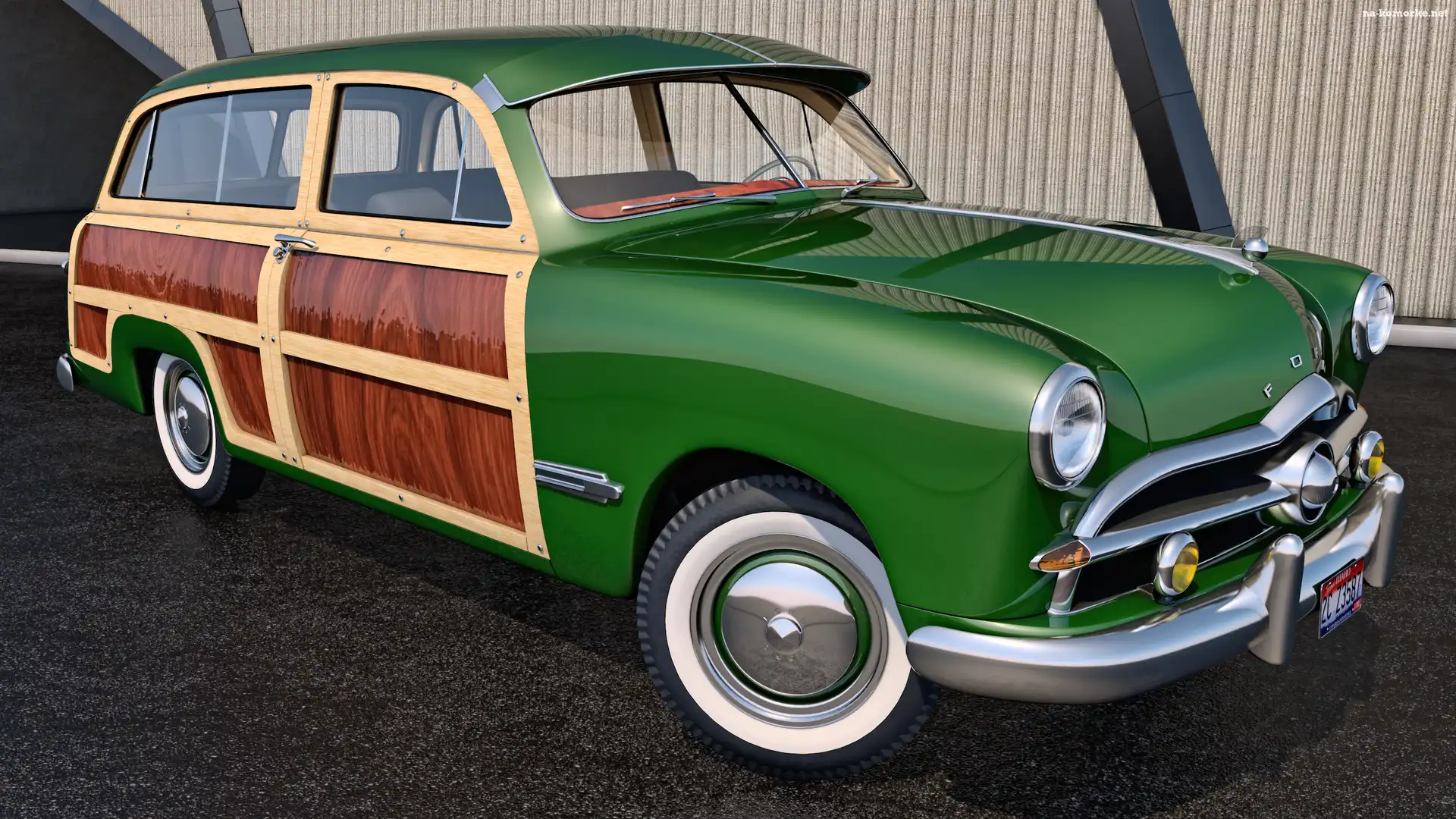 Zabytkowy, Ford Woody Station Wagon, 1949