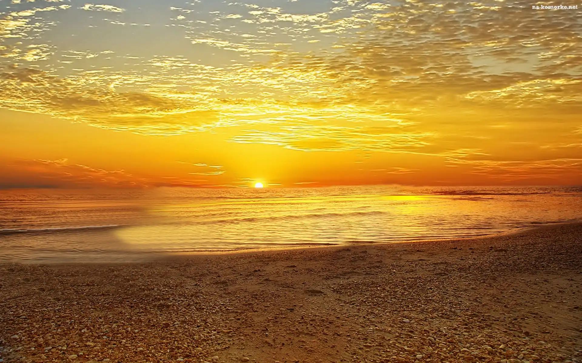 Zachód, Plaża, Słońca, Morze