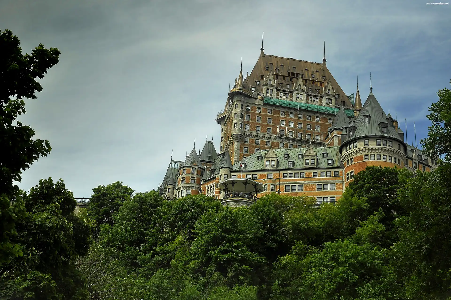 Zamek, Kanada, Chateau Frontenac, Quebec