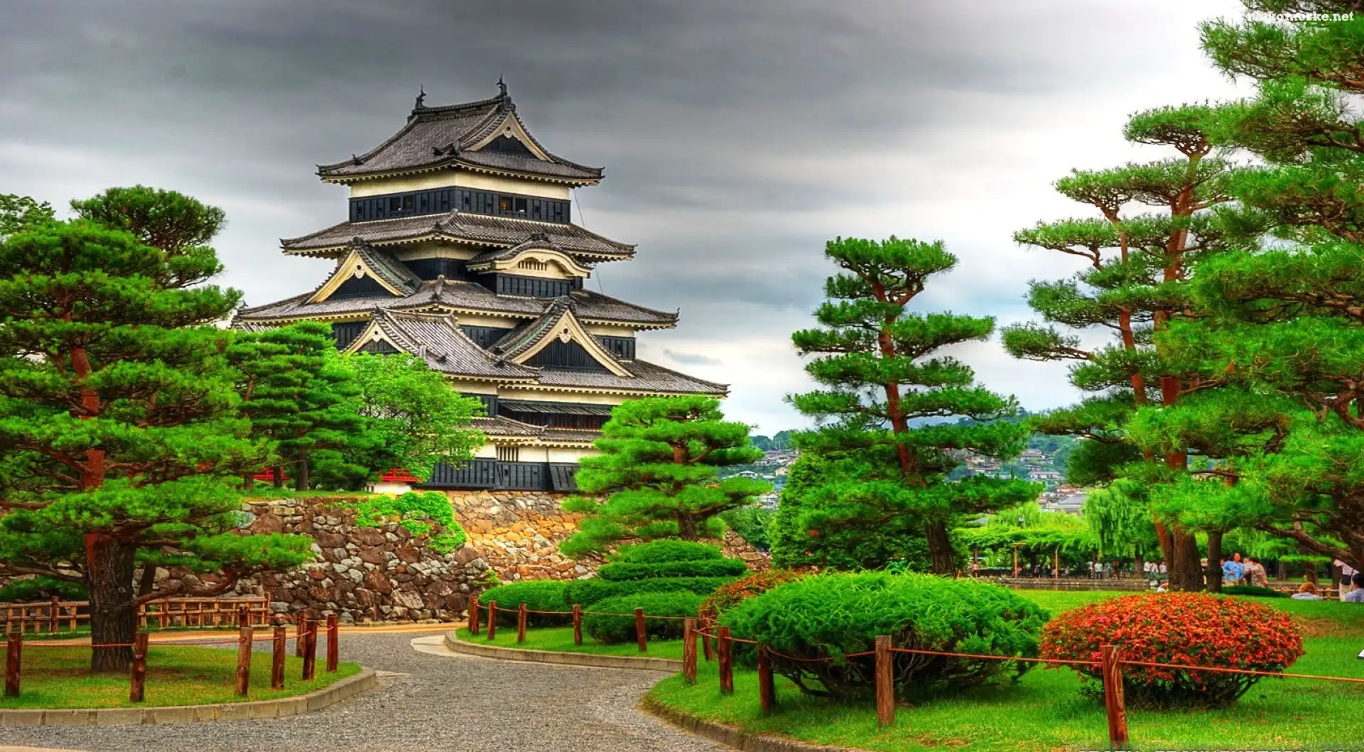 Japoński, Zamek, Himeji