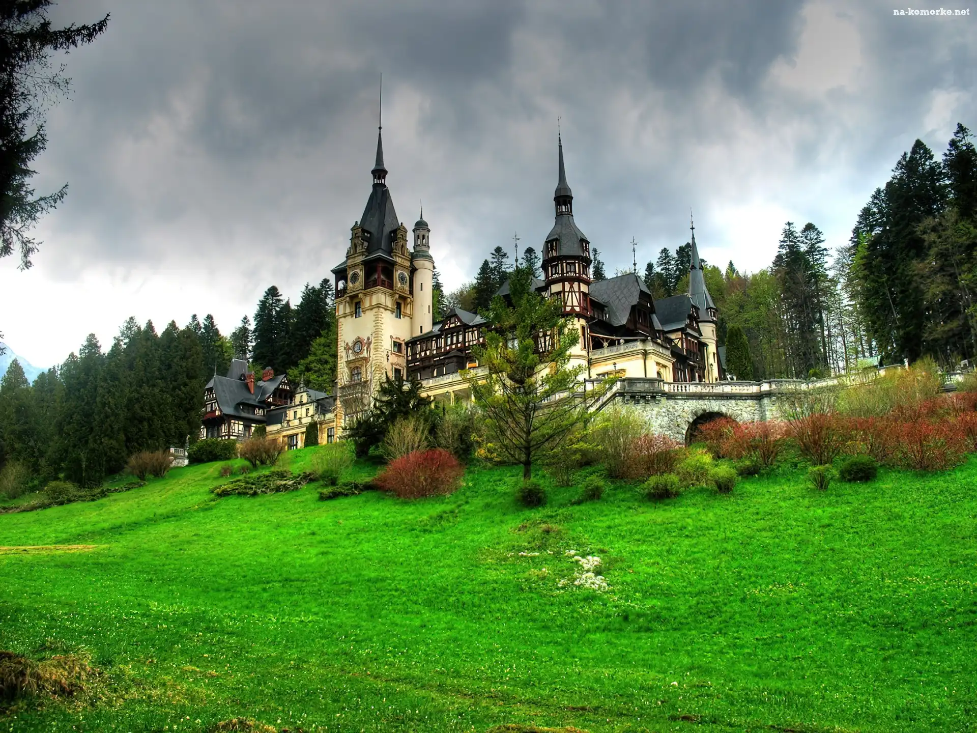 Zamek, Transylwania, Peles, Sinaia