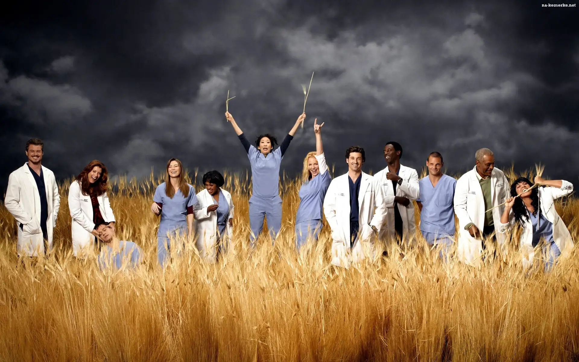 Chmury, Greys Anatomy, Chirurdzy, Zboża, Burzowe, Kłosy