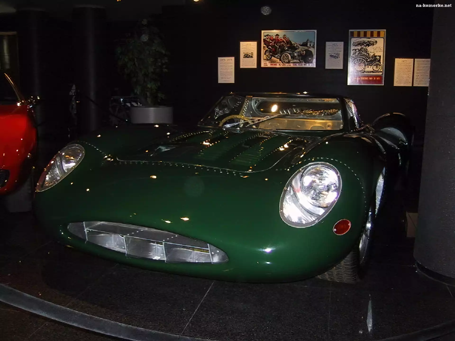 Jaguar , zderzak , światła