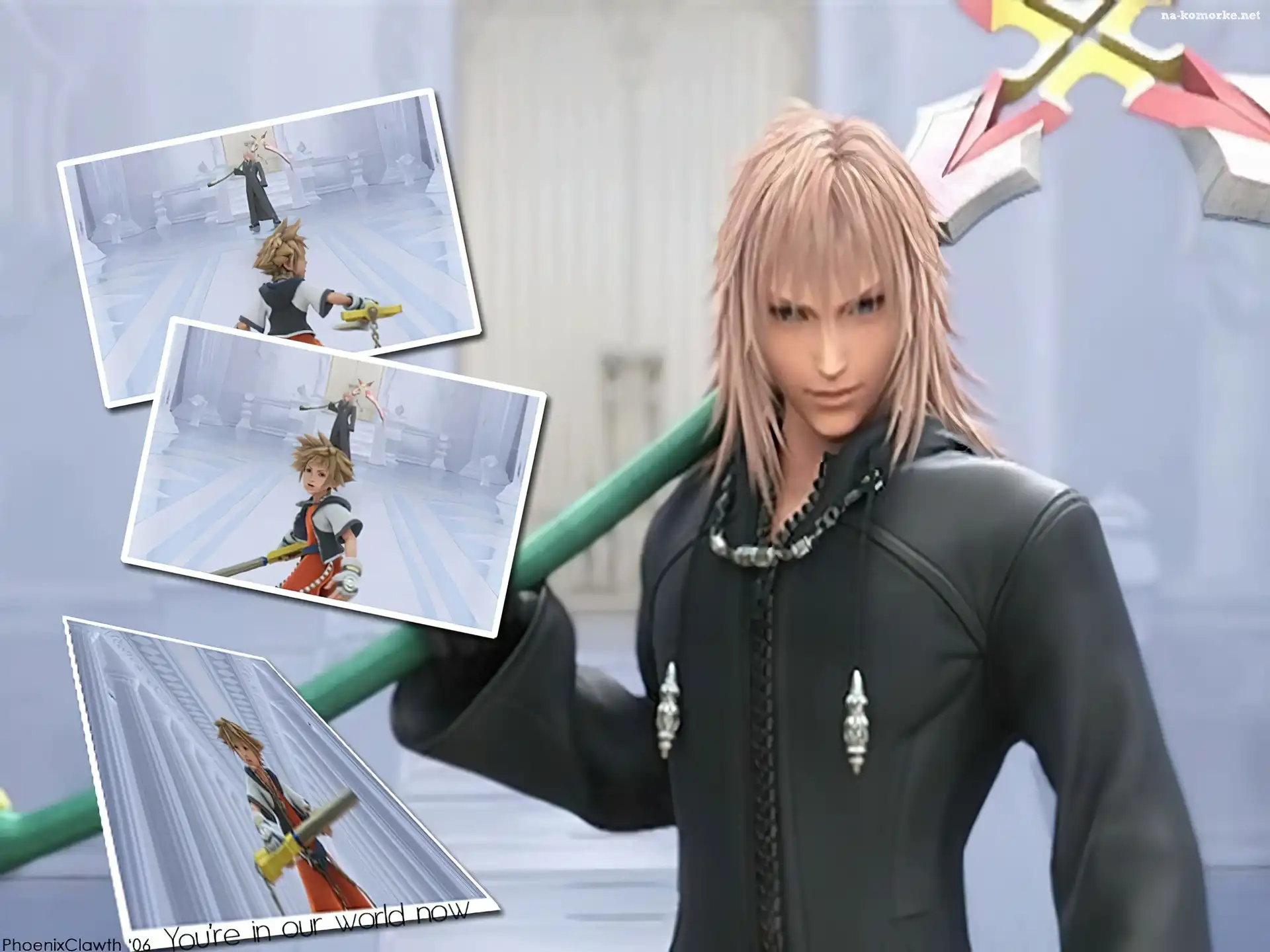 zdjęcia, Kingdom Hearts, postać, mężczyzna