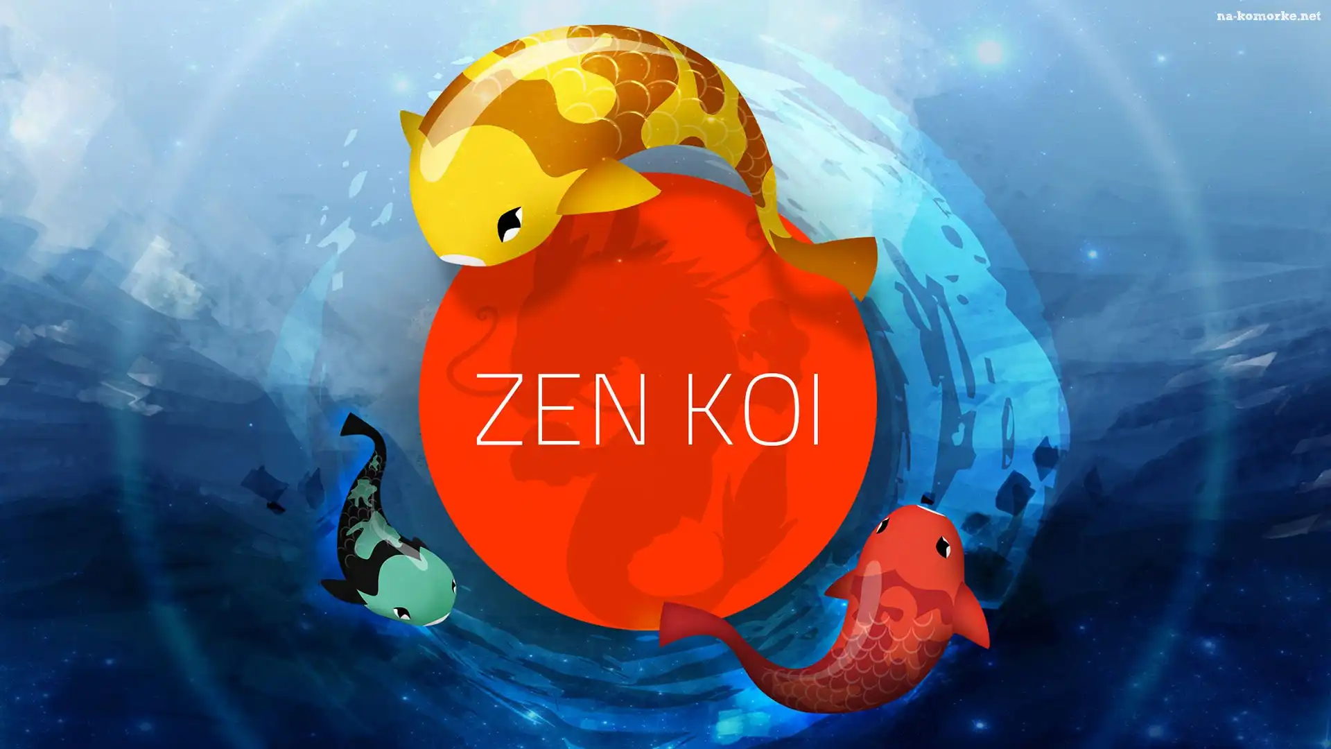 Zen, Ryby, Koi, Gra