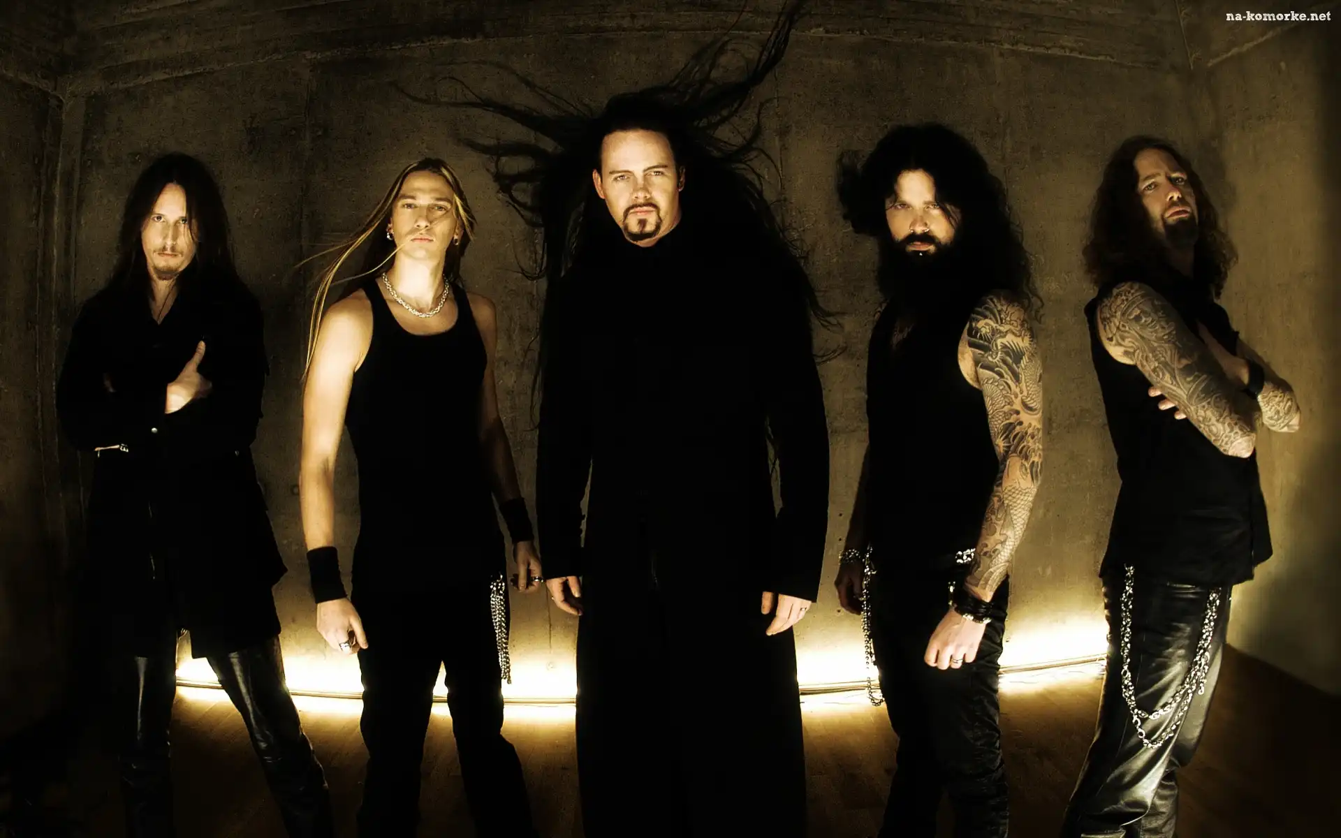 zespół, tatuaże, Evergrey, ludzie, człowiek