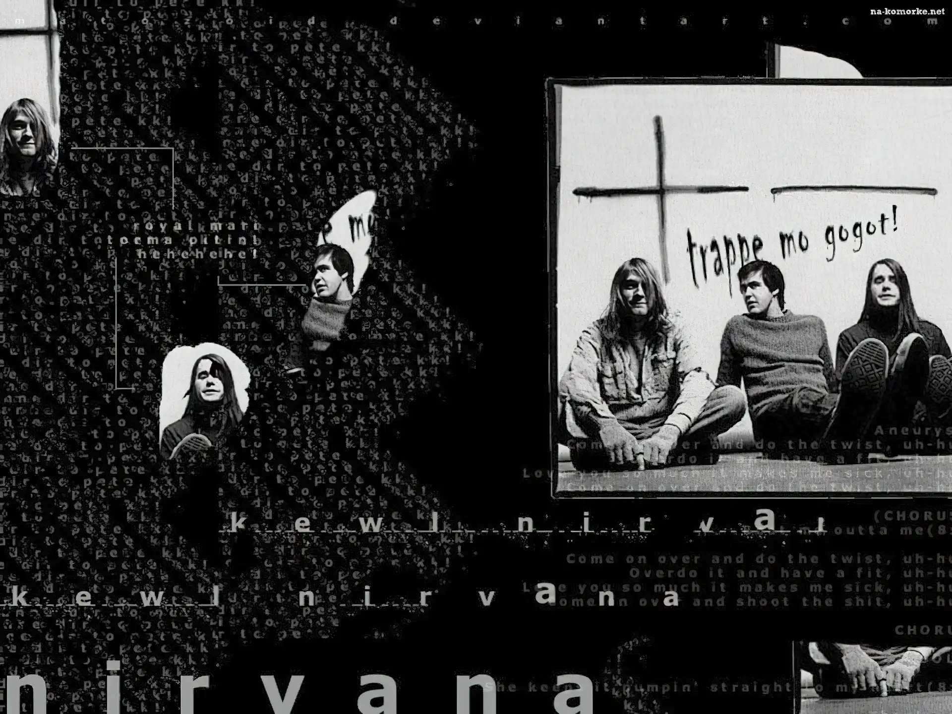 Nirvana, zespół, krzyż