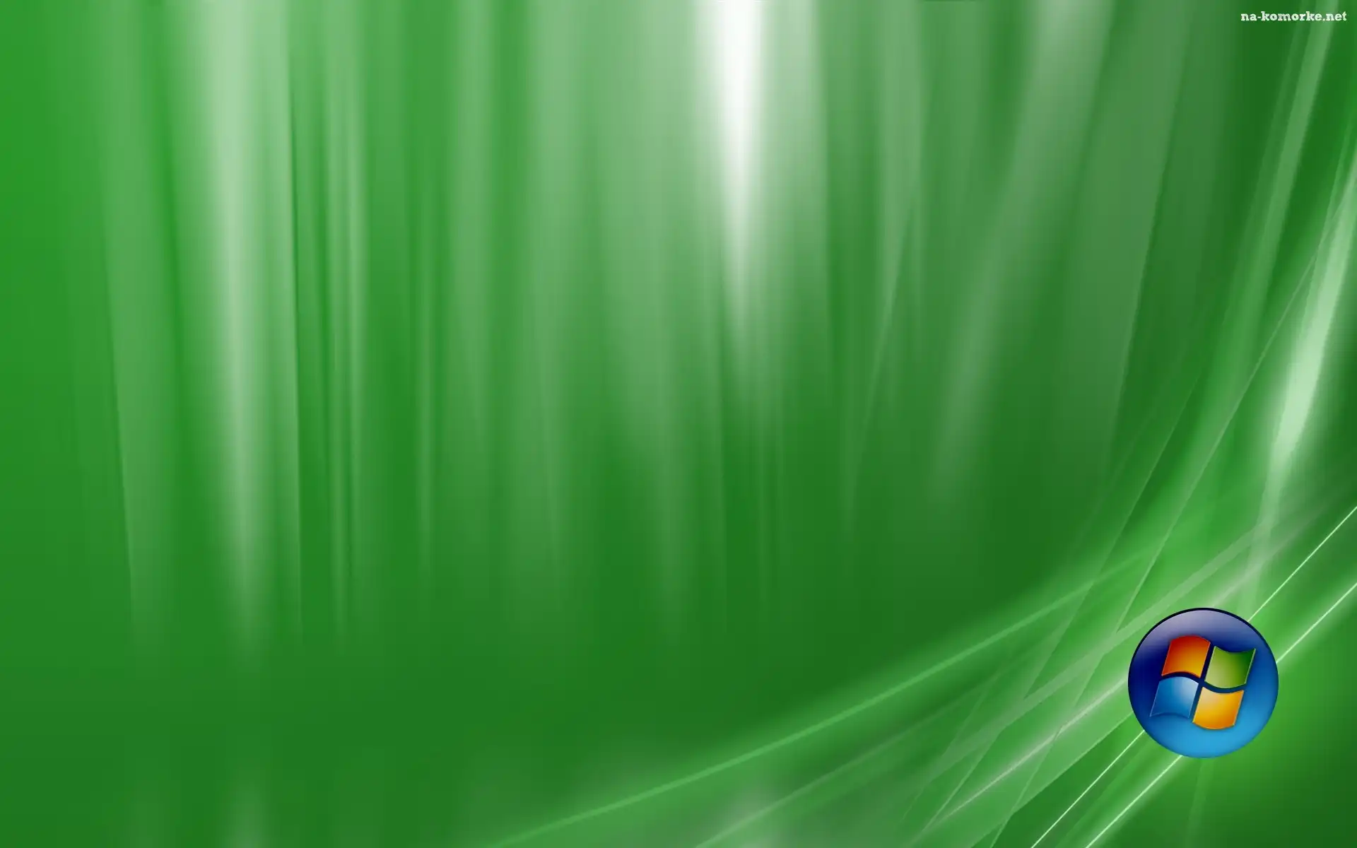 Zielone, Windows, Tło, Logo