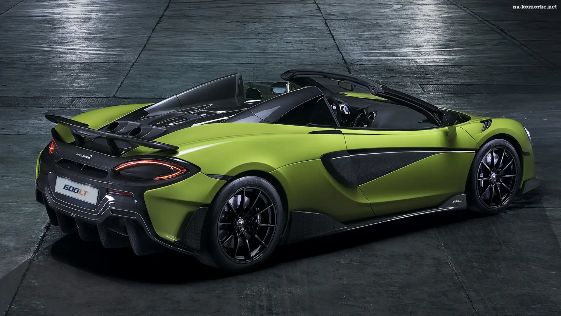 Zielony, McLaren 600LT Spider