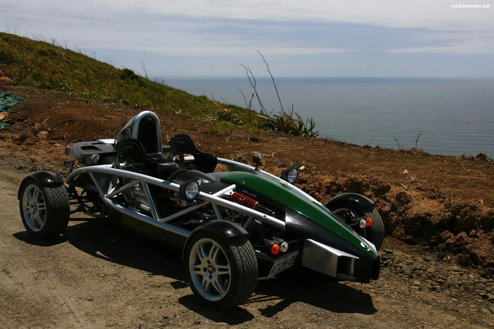 Zielony, Aluminiowa, Ariel Atom, Konstrukcja
