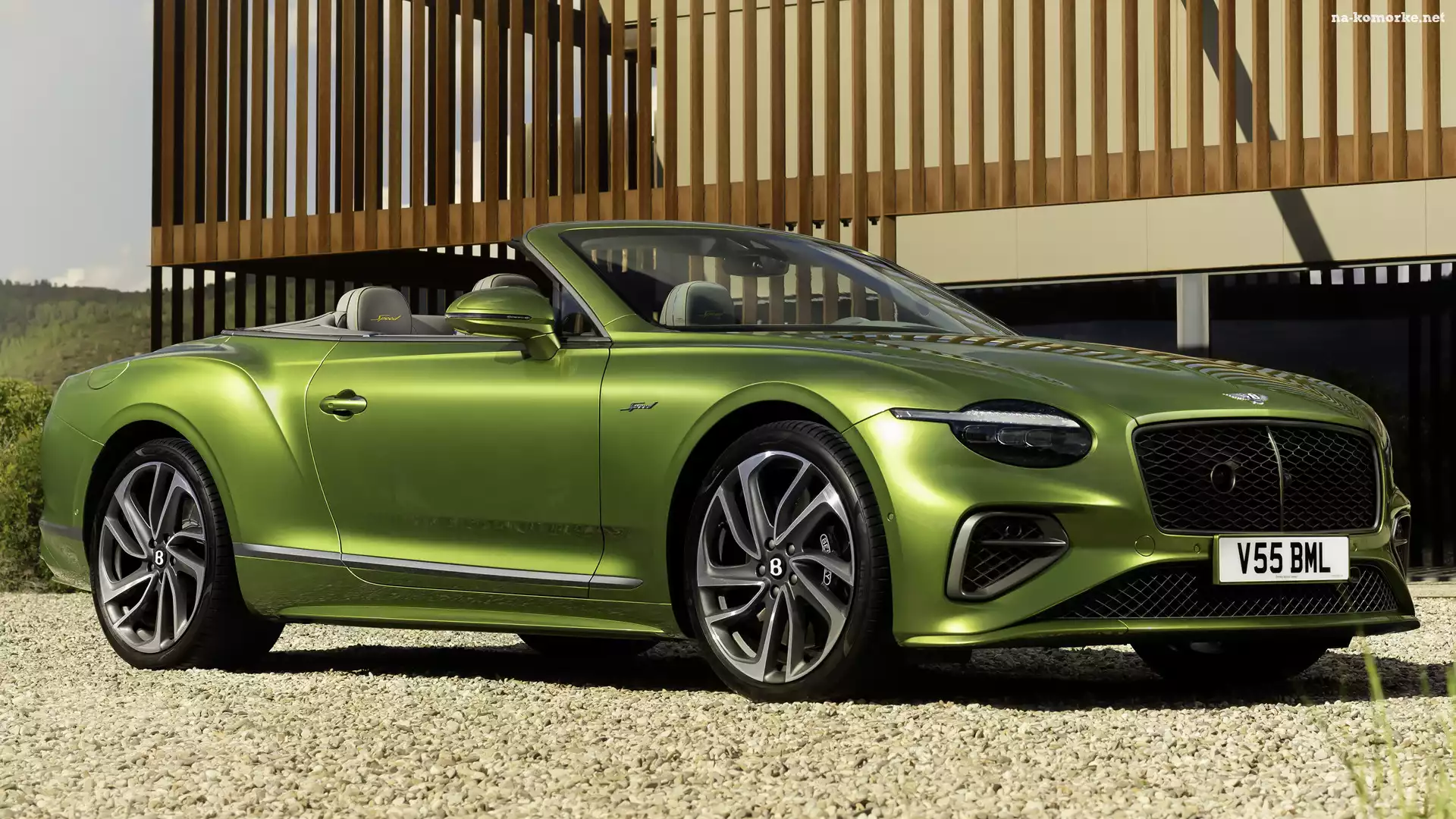 Bentley Continental GT, Zielony