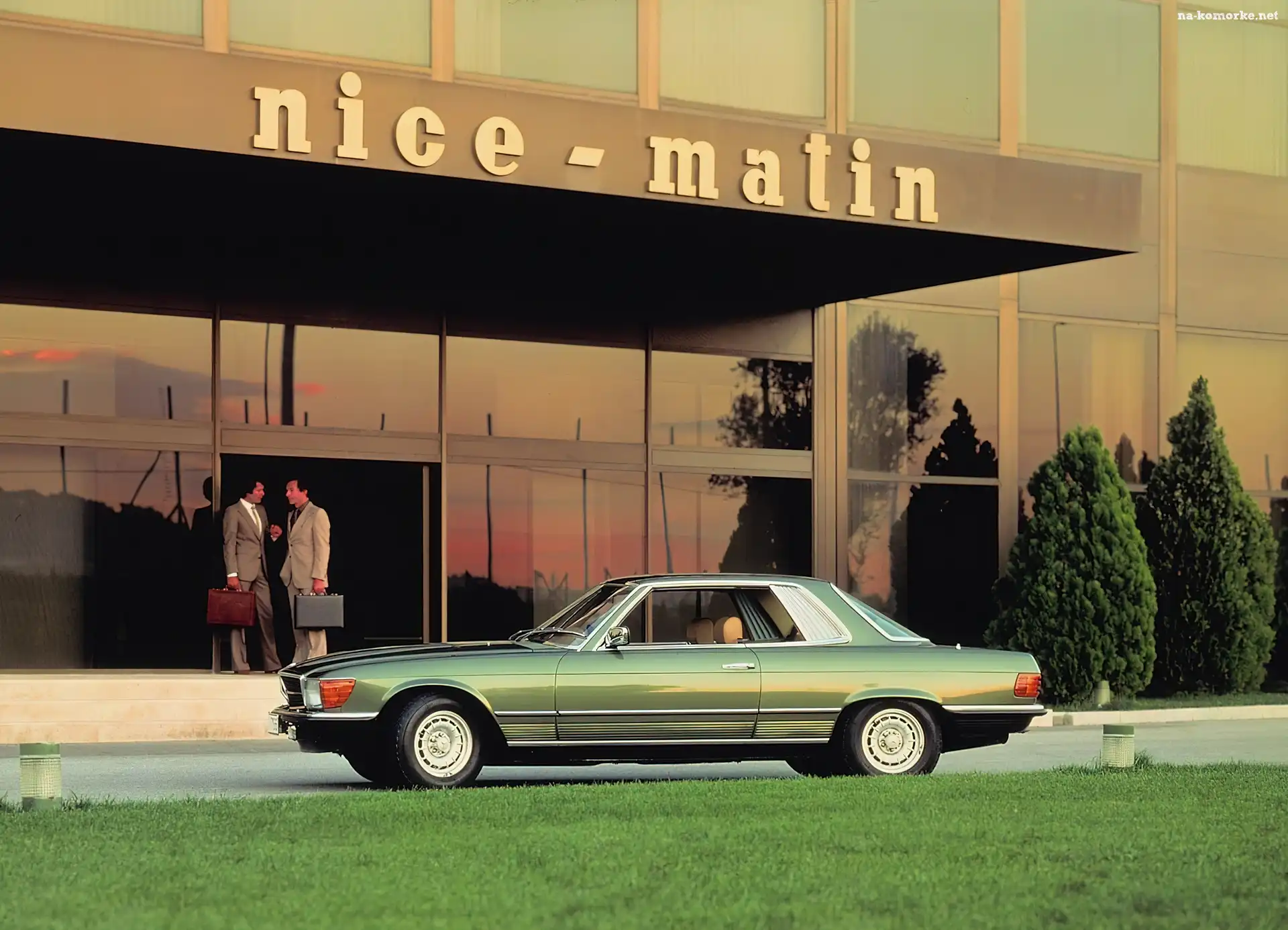 Zielony, Mercedes Benz SL