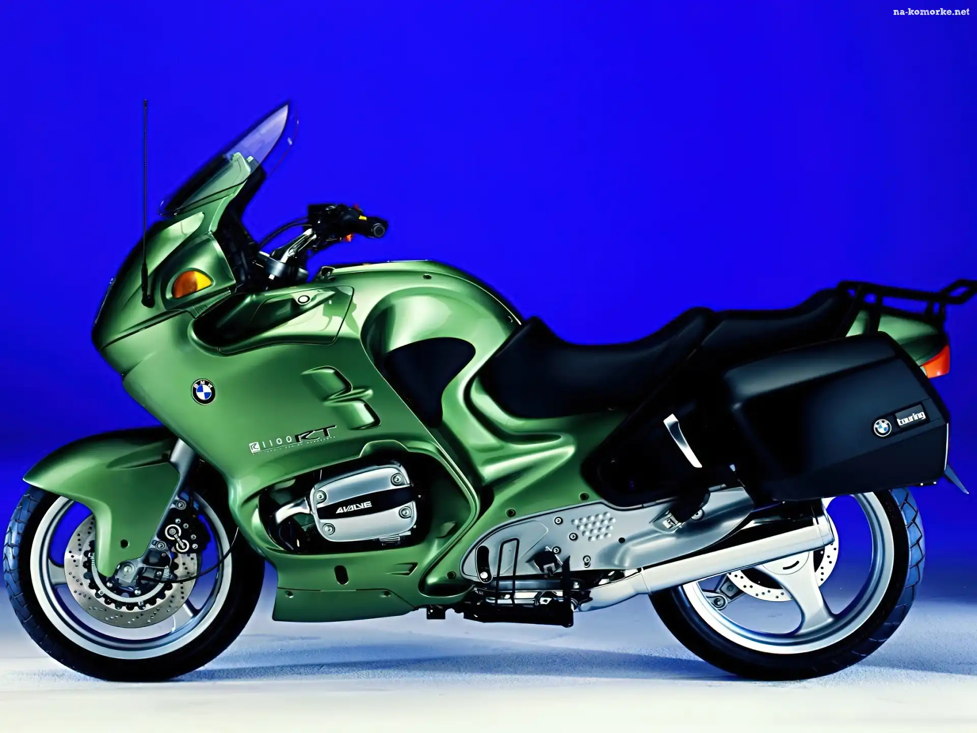 zielony, BMW R1100 Rt