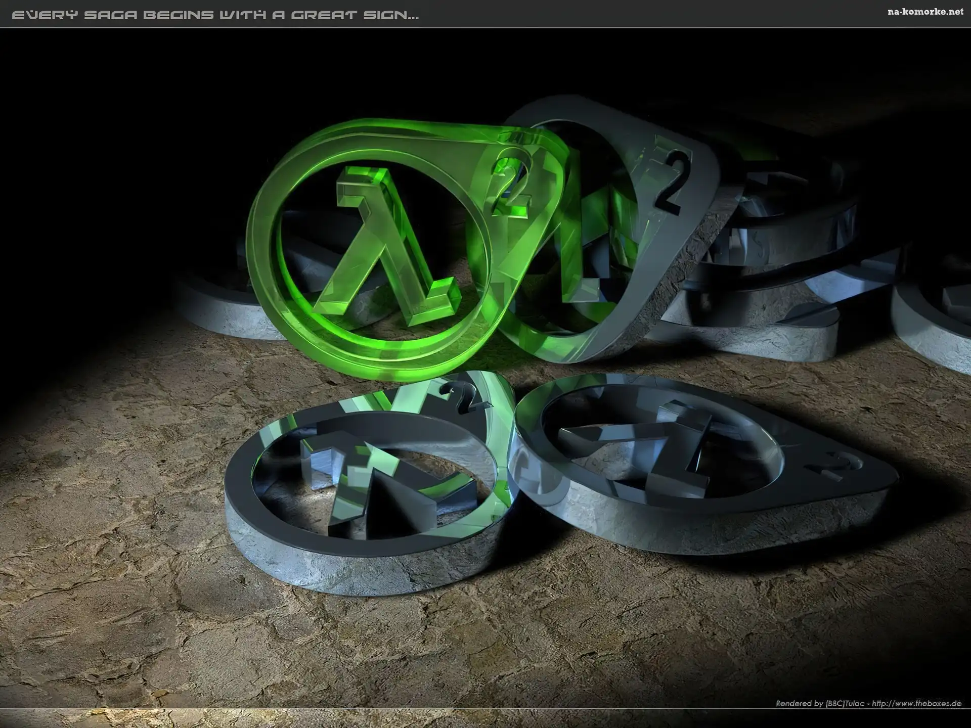 ziemie, Half Life 2, chodnik, logo
