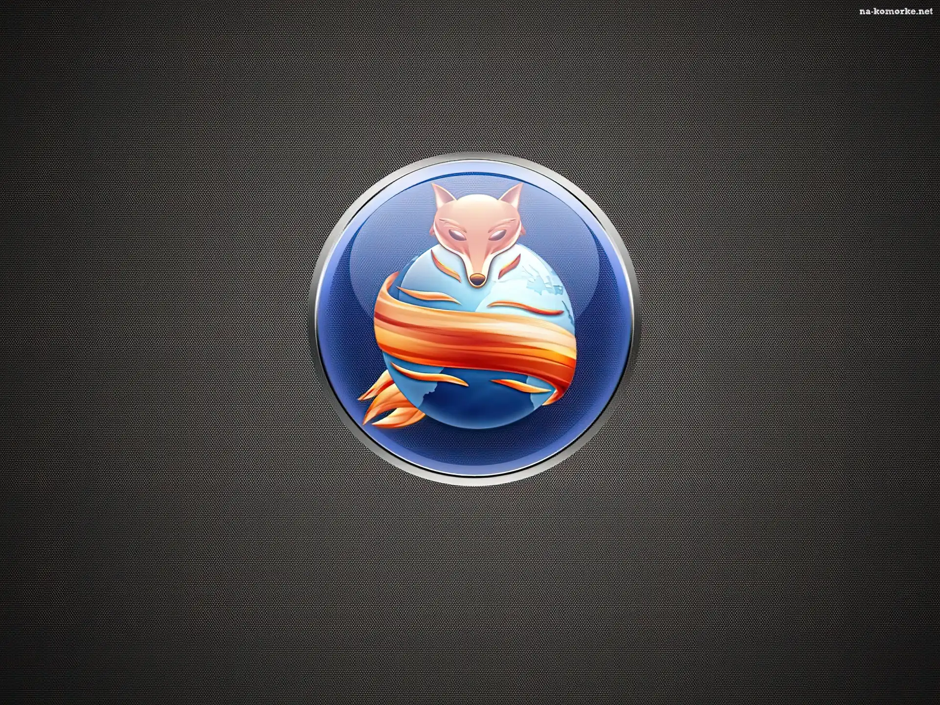 Logo, Lis, Kula, Firefox, Ziemska