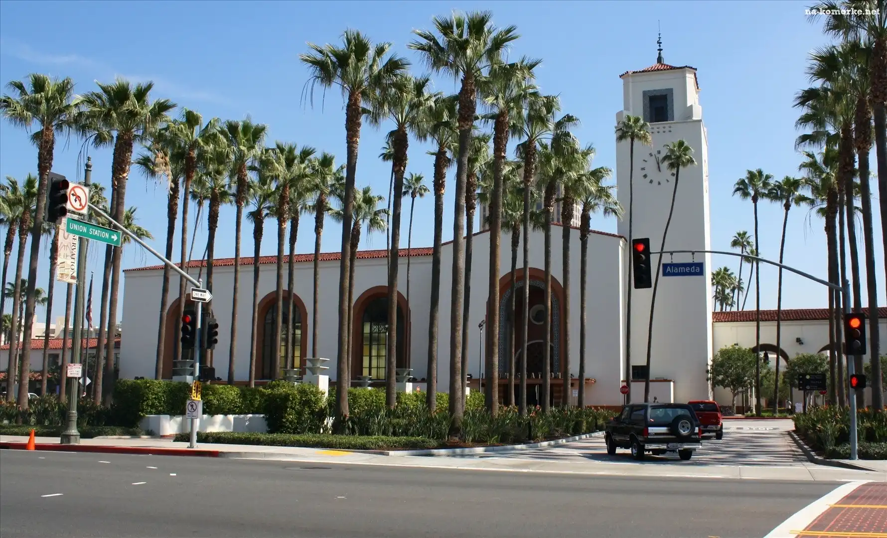 Stany Zjednoczone, Palmy, Los Angeles, Stacja Kolejowa
