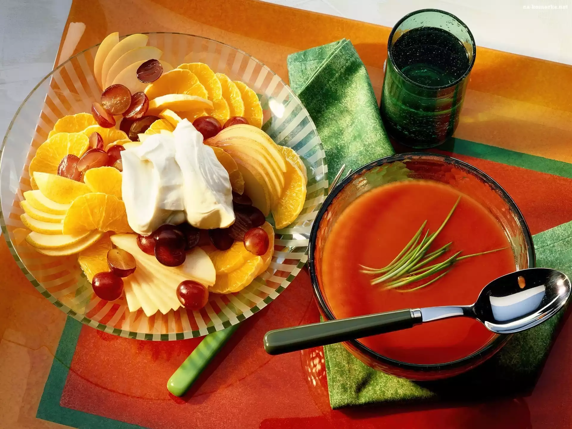 Zupa, Owoce, Pomidorowa, Pokrojone